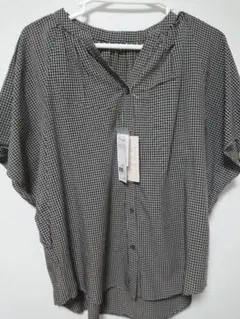 グローバルワーク さらさらリラックスプリントブラウス