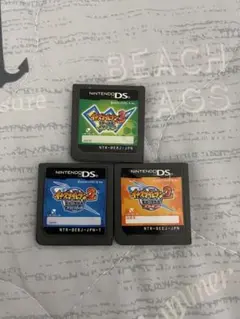 DSソフトのみ　イナズマイレブン３本まとめ　動作確認済み