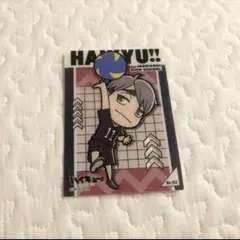 ハイキュー クリアカード 稲荷崎高校 ☆宮治 SD