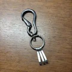 カラビナ キーリング 3連フック付きのサムネイル