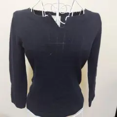 Sybilla シビラ　黒　ブラック　ニットセーター　サイズ40