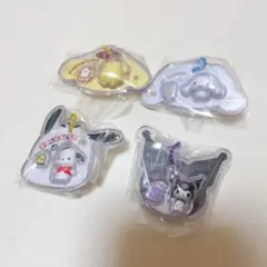 サンリオ パッケージチャーム ポムポムプリン シナモロール クロミ ポチャッコ