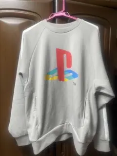 GU×PlayStationコラボ　ダブルフェイスプルオーバー（メンズMサイズ）