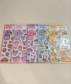 平成ハッピーフォン　サンリオ5枚セット