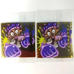 ウルトラチャクチ 2枚セット スプラトゥーン3 シールウエハースvol.2