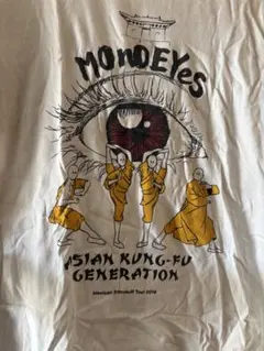 新品未使用　monoeyes アジカン　コラボティシャツ　xl