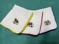 クレヨンしんちゃん タオル ハンカチ3枚セット