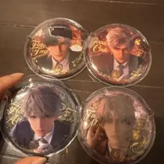 恋と深空四人キャラクター缶バッジ 4個セット