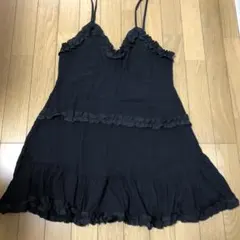Jewelabe ブラックキャミワンピース Fサイズ