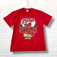 広島東洋カープ　Tシャツ　セントラルリーグ　チャンピオン　2016　Lsize