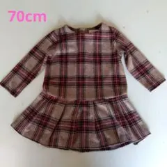 next baby　長袖　ワンピース　9〜12mths