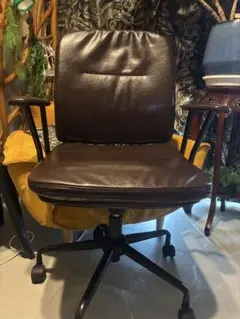 美品】ニトリ ダイニングチェア Nシールド ANV001キャメル/BK 1個