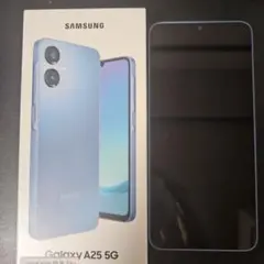 Samsung Galaxy A25 5G ブルー 本体