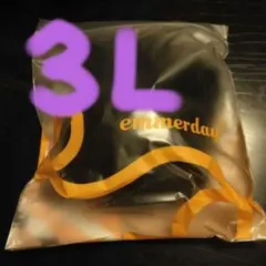 emmerday! 感動シルエットノンワイヤーブラ 3L ブラック