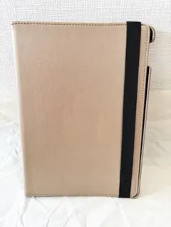 【中古品】iPad用 360度回転式 スタンド機能付きケース ゴールドのサムネイル