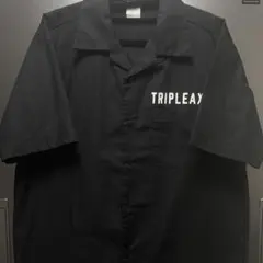 【新品未開封】TRIPLEAXE トリプルアックス  オープンカラーシャツ　L TRIPLE AXE オープンカラーシャツ サイズL トリプルアックス