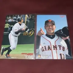 阿部慎之助 13枚 読売ジャイアンツ カルビー