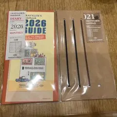 タコたん様専用　トラベラーズノート　リフィル　連結バンド