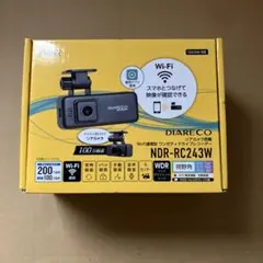 DIARECO NDR-RC243W ドライブレコーダー 本体のサムネイル