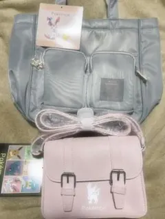ポケモン ニンフィア サッチェルバッグ　トートバッグ2点セット