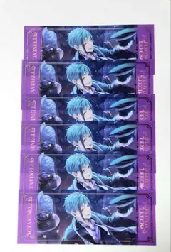 ツイステ フロイド 箔押しビッグクリアカード 寮服 グッズ AGF SSR