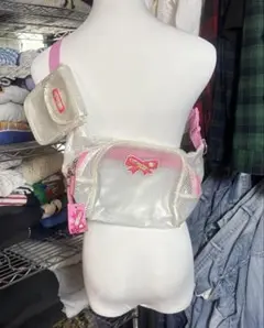 Hello kitty ウエストポーチ　y2k 平成　レトロ　バック　キティ