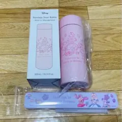 THREEPPY Disney アリス　水筒300mL　カトラリー　新品未使用のサムネイル