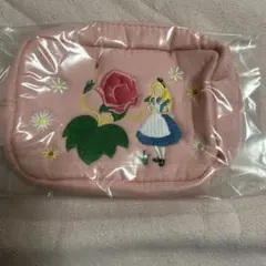 ディズニーキャラクター【刺繍ポーチ】不思議の国のアリス