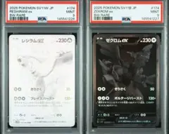 psa9　連番　2025 ポケモンカード レシラムex ゼクロムex セット