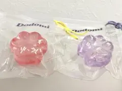 Dodomi/NiceCake スクイーズ ラメクリア肉球2点セット