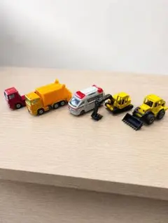 働く車ミニカーセット 5台入り