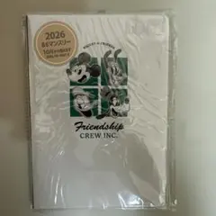 2026 スケジュール帳 ミッキーマウス　ミニーマウス　手帳　ディズニー