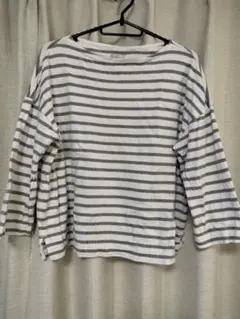 ボーダー 長袖 カットソー トップス