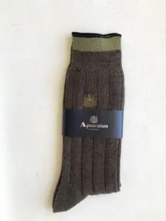アクアスキュータム　Aquascutum メンズ靴下