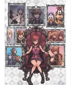 【非売品】キングダムハーツ　チェインオブメモリーズ　販促ポスター 非売品】キングダムハーツ チェインオブメモリーズ 販促ポスター