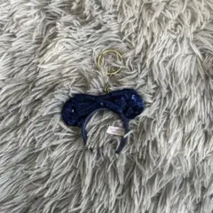 Disney ネイビー　カチューシャキーホルダー