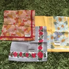 値下げしました！！ブランドハンカチ レノマ 三枚セット