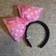 ディズニー ミニー ピンク カチューシャ