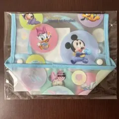 未開封・新品 ディズニー 食事 スタイ ミッキー ミニー エプロン 離乳食