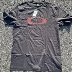 Oakley ブラック Tシャツ ロゴプリントUSサイズL 日本サイズXL