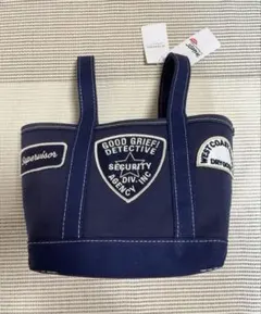 グッドグリーフ PATCHES TOTE BAG MEDIUM ネイビー - メルカリ