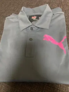Puma ポロシャツ Mサイズ グレー