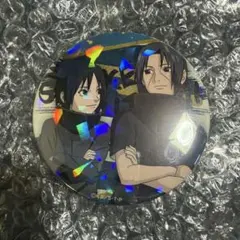 NARUTO うちはイタチ うちはサスケ ゴールデン缶バッジ セット売り