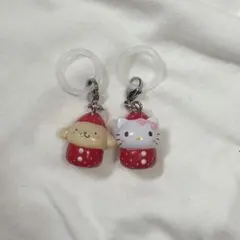 めじるしアクセサリー いちごめじるしアクセサリー キティ ポムポムプリン