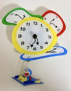 【美品】タイトー ドラえもん タイムマシン壁掛け時計 インテリア
