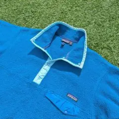 M USA製 90s patagonia パタゴニア スナップT 前立てナイロン