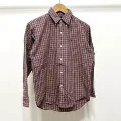 インドネシア製/POLO/Ralph Lauren/ロゴ/チェック/シャツ/長袖のサムネイル