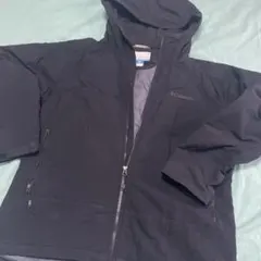 Columbia フード付きアウター 黒