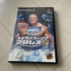 中古 初回限定版 WWE DVD付きPS2ソフト エキサイティングプロレス5
