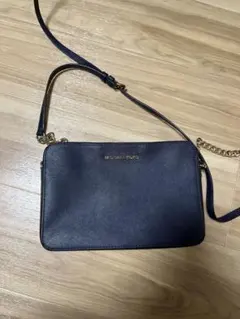 マイケルコース ショルダーバッグ　ネイビー